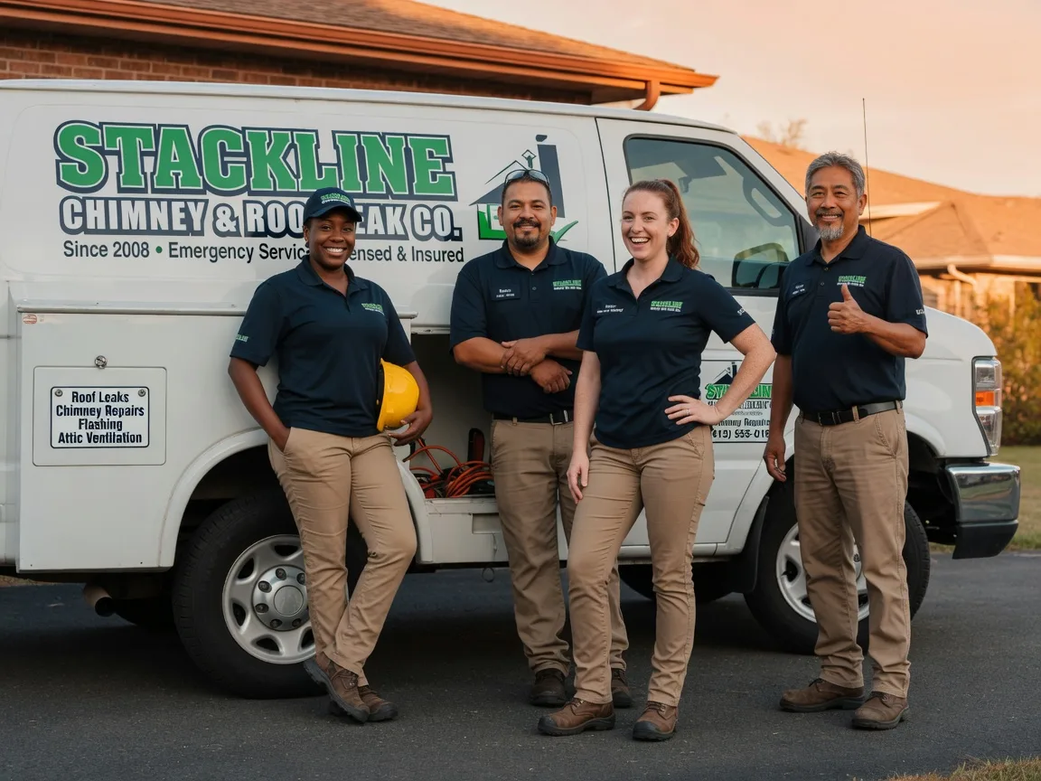 Chimney flashing repair company in University Center, MI